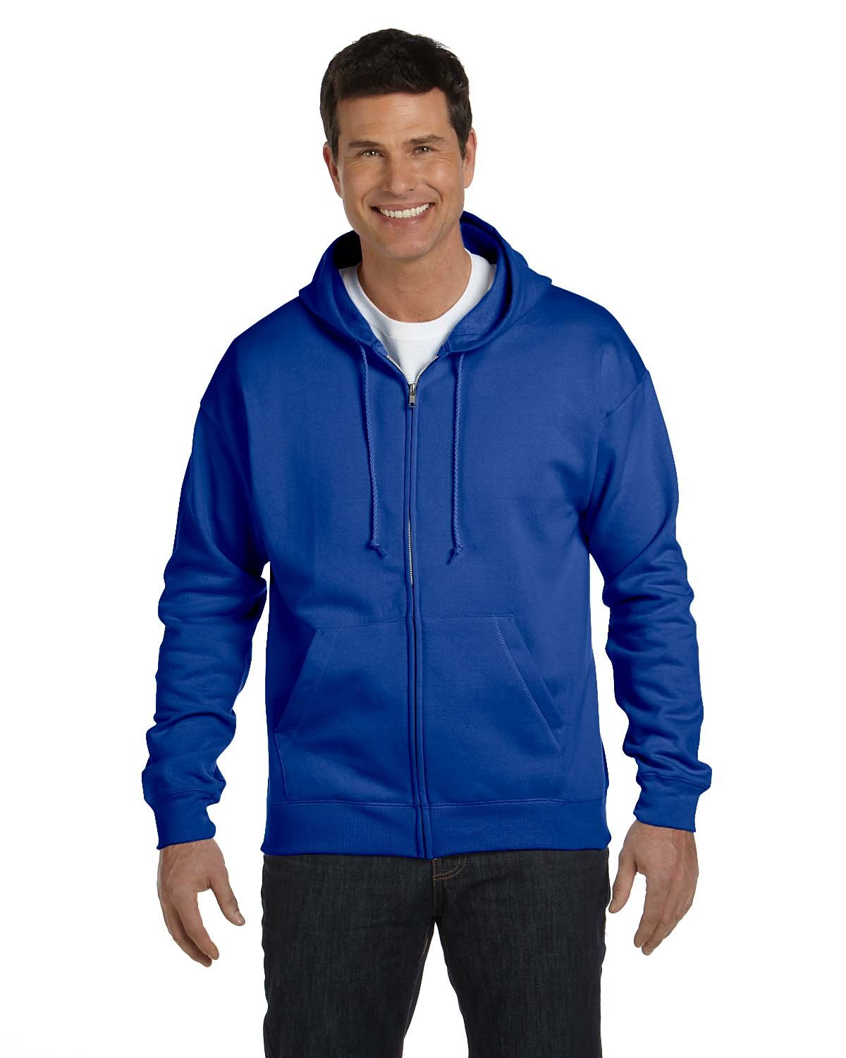 Hanes 7.8 oz. ComfortBlend EcoSmart 50/50 Full-Zip Hood
