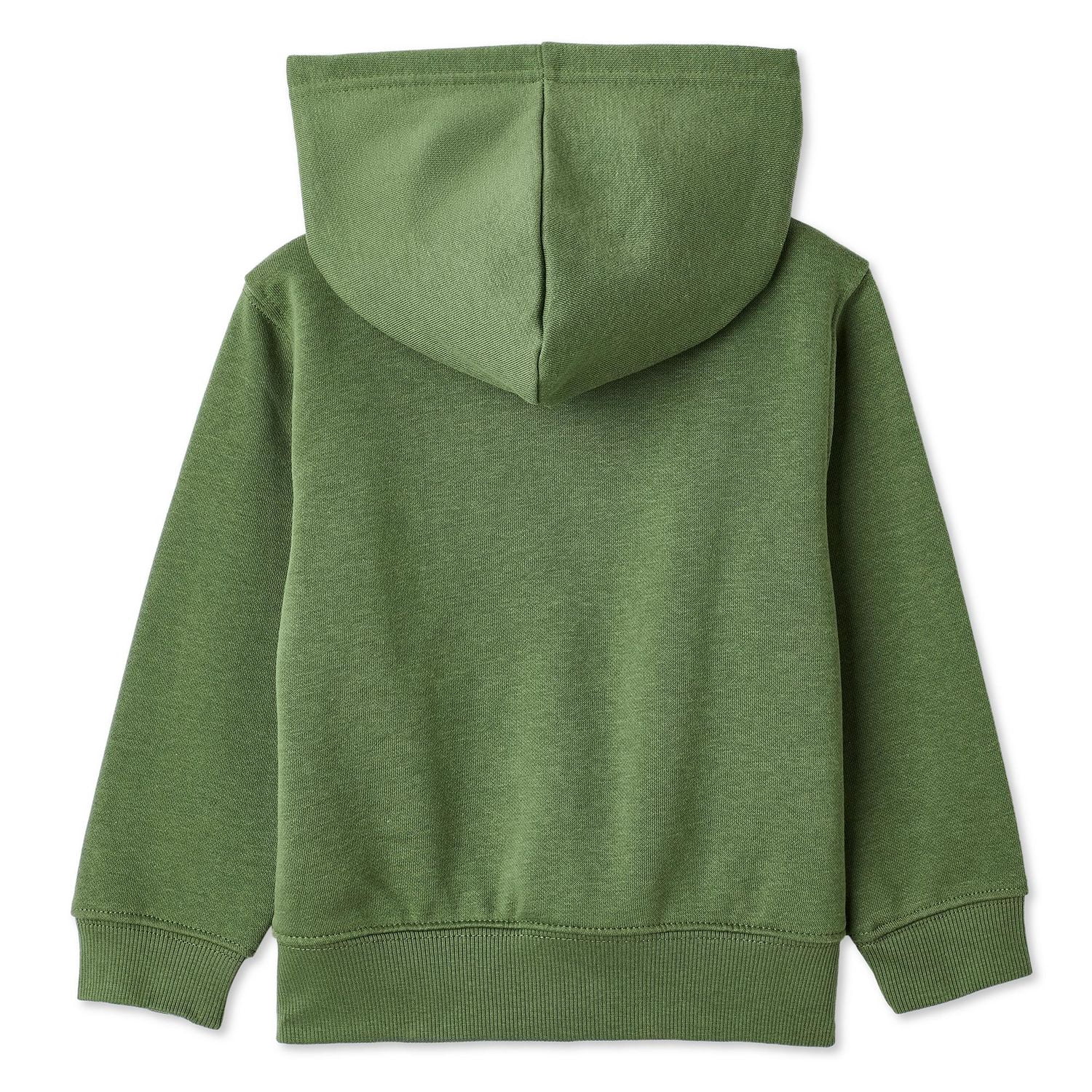 Haut à capuchon zippé sur la longueur George collection non genrée pour tout petits