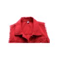 thumbnail image 3 of Denim Vest for Women Plus Size Casual Button Down Solid Color Ripped Crop Jacket Vest Waistcoat Streetwear, 3 of 6