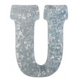 thumbnail image 1 of On the Surface™ Tin Letter Wall Art, "U", 1 of 2