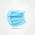 thumbnail image 3 of VONKY Kids Disposable Face Mask Non-woven Fabric Hygiene Dust Masks with Elastic Ear Loops 10pcs, 3 of 9