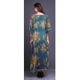thumbnail image 4 of Bimba Kaftan Floral pour Femmes, Tenue d'Intérieur de Vacances, Robe Maxi, Couvre-Maillot de Plage-S-L, 4 of 5