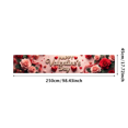 thumbnail image 3 of Valentine's Day Party Decoration Banner Heart Design Backdrop Event Photo Props Love Celebration Romance Gift Box Background, 3 of 4