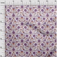 thumbnail image 3 of oneOone Polyester Spandex Dusty Purple Fabric Florals Sewing Craft Projects Fabric Prints By Yard 56 Inch Wide, 3 of 4