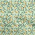 thumbnail image 1 of oneOone Rayon Light Green Fabric Watercolor Craft Projects Decor Fabric Printed By The Yard 56 Inch Wide, 1 of 4
