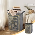 thumbnail image 1 of Chmadoxn Closet Organizers and Storage, Organization and Storage, Storage Bins, Storage Containers Large Dirty Basket With Handle Inner Foldable Storage Basket Doll Organizer storage basket, 1 of 6