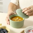 thumbnail image 1 of CUITING Ramen Soup Bowl Round Ramekin Bowl Oven Dish Cups Roaster Pan with Lid Multipurpose Bowl Multifunction Porcelain Cup Ceramics, 1 of 5