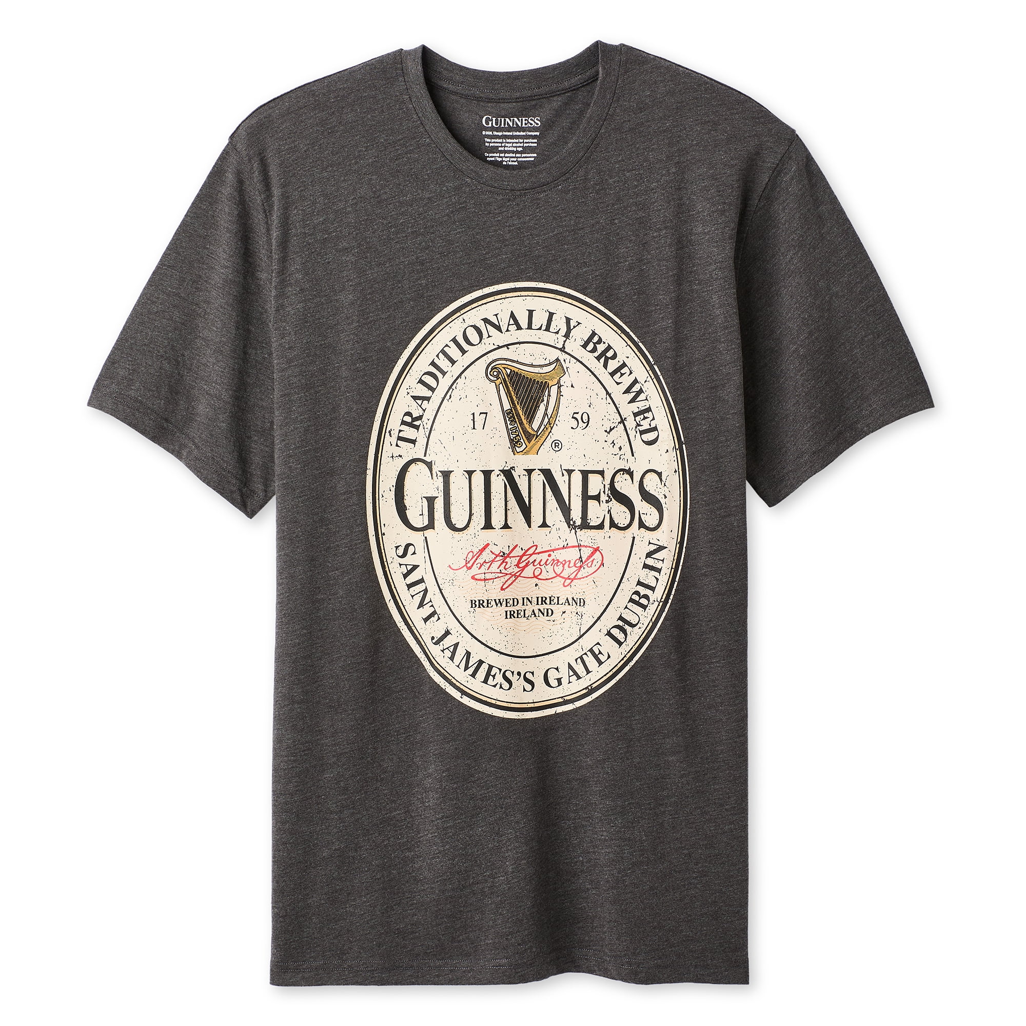 T-shirt à imprimé graphique Guinness pour hommes