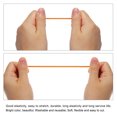 thumbnail image 3 of Uxcell Elastic Cord Heavy Stretch String Rope for Crafting DIY Sewing Hook Straps Camping Tie Down Strap Orange 2.5mm x 100m, 3 of 5