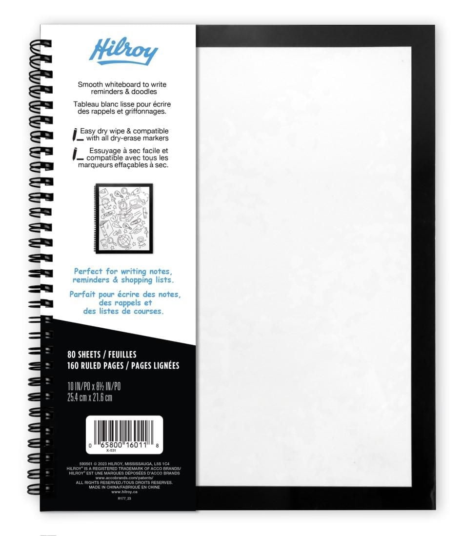 Hilroy Notebook with Whiteboard