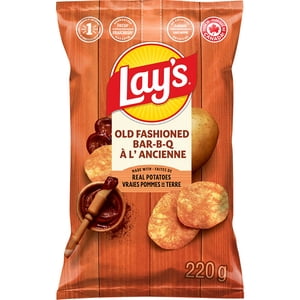 Lay's Old Fashioned Bar-B-Q flavoured Potato Chips
