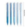 thumbnail image 3 of RRJ 5 Pack Retractable Ballpoint Pens, Quick Drying 0.5mm Black Ink Pens, Smooth Writing Pens for Study Exams Office Home, Large Capacity 5ml Ink Pens, Click Button Pens for Study Professionals, 3 of 6