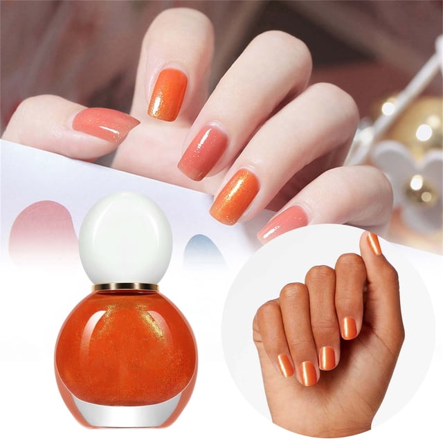WIFKLSIIPG Nail Polish Long Lasting Non Baking Quick Drying Nail Polish 12ML