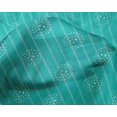thumbnail image 4 of oneOone Silk Tabby Fabric Dot & Stripe Block Print Fabric By The Yard 42 Inch Wide, 4 of 4