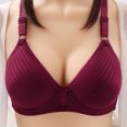 thumbnail image 2 of Timegard Bras for Women No Underwire Full Coverage Adjustable Strap Solid Color Comfortable Everyday Bras, 2 of 3