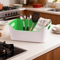 thumbnail image 4 of MTBLYS Plastic Storage Box Kitchen Organizer 24X17X10.3Cm Snack Container Household Clutter Bin Drawer Cabinet Use, 4 of 6