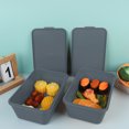 thumbnail image 1 of Boîte à Lunch Portable, Contenant de Rangement pour Aliments avec Couvercle, Contenant de Préparation des Aliments Étanche, Réutilisable et Compatible Lave-Vaisselle, pour la Maison, le Bureau, l'École et les Pique-Niques, Matériau ABS, 1 of 7