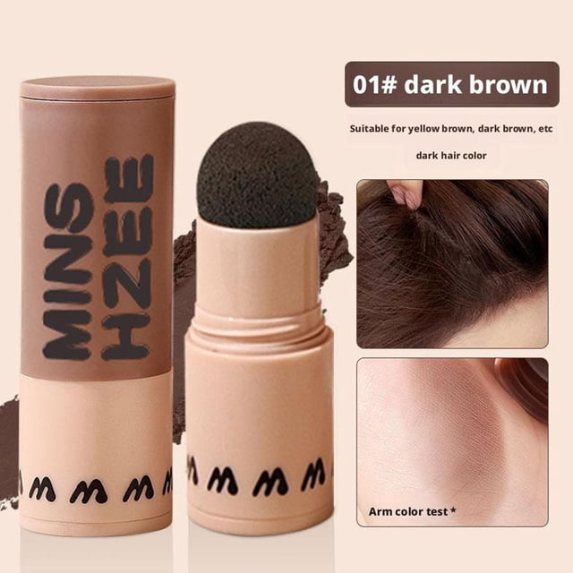 ZOUBAOQ Hairline Powder Filling Artifact Waterproof Sweatproof Forehead Shadows Covering Powder Bun U8b4