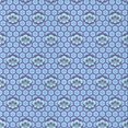 thumbnail image 1 of Ahgly Company Tapis d'Intérieur Lavable en Machine Carré Transitionnel Bleu, 5 Pieds Carré, 1 of 7