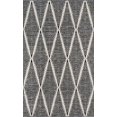 thumbnail image 2 of Erin Gates RIVERRIV-1BLK2380 2 ft. 3 in. x 8 ft. River Riv-1 Hand Woven Runner Rug - Black, 2 of 4