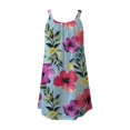 thumbnail image 4 of TJAZFJPA Robes d'Été pour Femmes Robe de Plage pour Femmes Paréos de Bikini Tenues de Plage Décontractées Vacances Robes d'Été Courtes Robe de Maternité Invitée de Mariage Robe Trapèze, 4 of 5