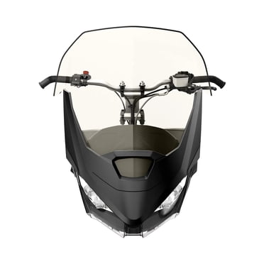 Ski-Doo OEM High Windshield Kit, REV Gen4 in Clear, 860201495