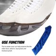 thumbnail image 4 of relayinert Lot de 2 Housses de Patins à Glace Élastiques Protège-Chaussures à Roulettes Unisexe Réutilisables Lavables Portatives Protection de Patinage Fournitures Bleu 1 Ensemble, 4 of 6