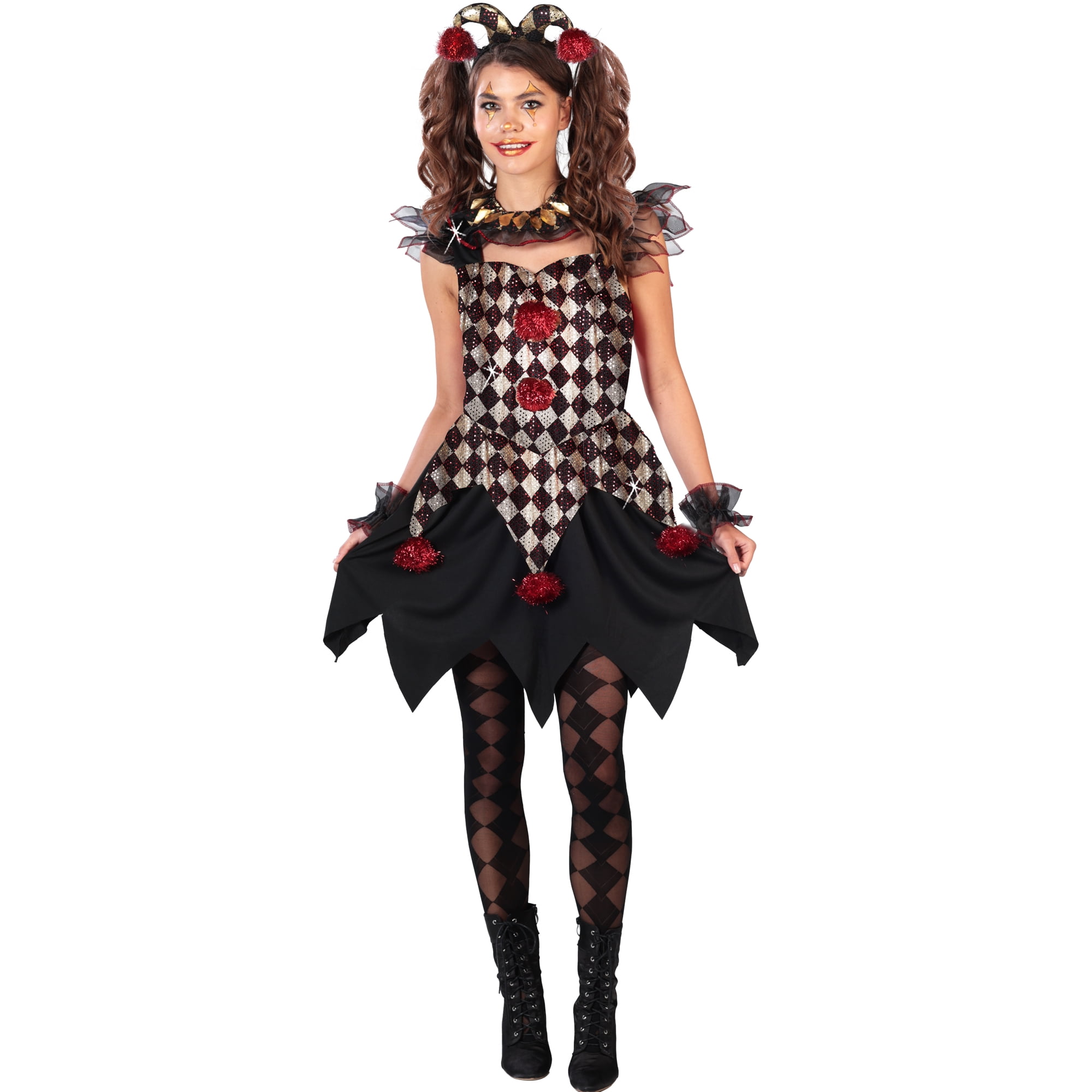 Costume d'Halloween femme pilote de course automobile, taille grand enfant