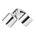 thumbnail image 4 of Almencla Capuchons de Glissière de Bateau Raccords de Charnière de Pont Capuchon d'Extrémité d'Oeil de Glissière Robuste Pince de Glissière tube Rond 22 mm, 4 of 8