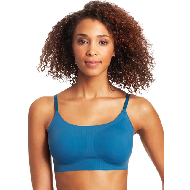 Maidenform Womens Modern Comfort Pullover Wireless Bra, 2XL, Oceanic Blue