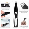 thumbnail image 5 of Tondeuse Chien, Toilettage Chien Rasoir Animaux Compagnie, Rechargeable USB Faible Bruit Tondeuses sans Fil, Tondeuse Patte Chien Chat Professsionelle, 5 of 5
