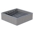 thumbnail image 1 of Luzkey Underwear Socks Storage Box Cabinet Closet Organizer Bathroom Washable Dividers Multifunction Storage Bin Container for Socks Light Gray 7 Grid, 1 of 8