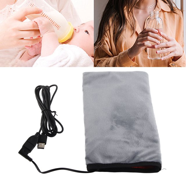 Multifunctional Heating Bag USB Electric Warming Mitts for SPA Hand Care, Fast Heating, No Harmful Radiation, Even Heat Distribution, Hygienic & Machine Washable, Connect to