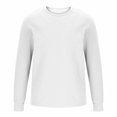 thumbnail image 3 of Jalioing Chandail à Col Rond pour Hommes Décontracté à Manches Longues Chandail Texturé Couleur Unie Basique Ample, 3 of 5
