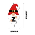 thumbnail image 3 of LSLJS Christmas Ornaments Christmas Acrylic Hanging Decorations - Set of 26 Alphabet Letters with Santa Claus Design for Holiday Ornaments and DIY Crafts Christmas Hanging Decorations, 3 of 6