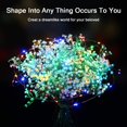 thumbnail image 4 of LAICAIW Lyhope 2 Pack Fairy Lights, Battery Operated Waterproof 8 Modes with Remote Control 33ft 100 Led Copper Christmas String Lights for Outdoor,Indoor,Wedding,Party,Xmas Tree Decoration (Multi-C, 4 of 7