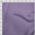 thumbnail image 4 of oneOone Polyester Lycra Violet Fabric Asian Ikat Craft Projects Decor Fabric Printed By The Yard 56 Inch Wide, 4 of 4