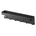 thumbnail image 3 of Key Rack with Tray, Carbon Steel Mail Organizer with Hooks  Load Bearing  for Home Black Nail Free Adhesive and Screws, 3 of 8
