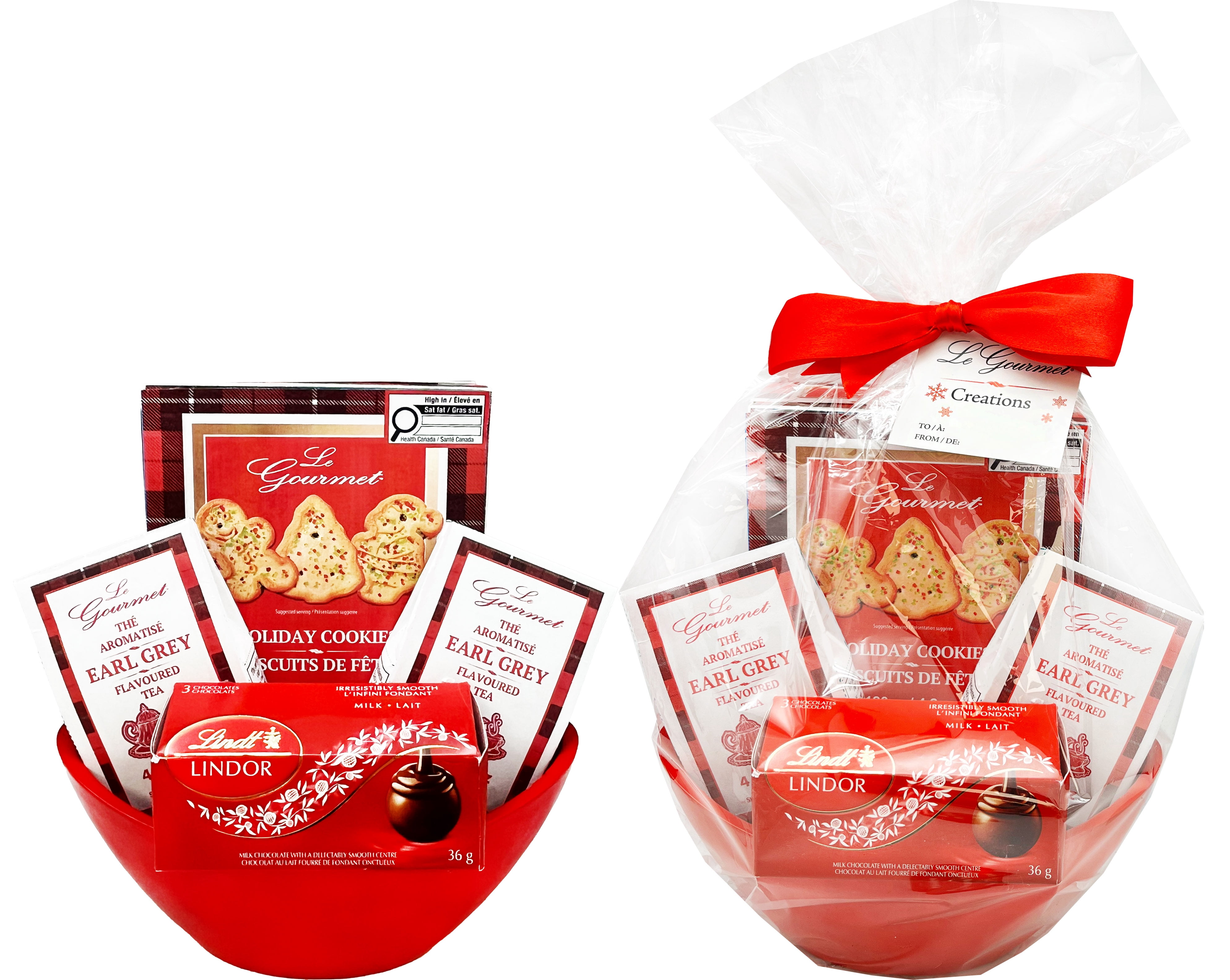 Le Gourmet panier Lindt Ensemble Panier Cadeau