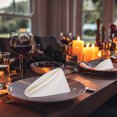 thumbnail image 3 of YAOMOBB Napkin Elegant Satin Dinner Napkin for Dining Table Decoration, 3 of 6