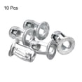 thumbnail image 3 of Unique Bargains Écrous de Vérin M6, Lot de 10 Écrous Filetés pour Rivets en Acier Inoxydable 304, Longueur de 18,6 mm, 3 of 5
