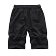thumbnail image 3 of Cameland Men's Short Pants Outdoors Pocket Beach Work Trouser Cargo Shorts Pant, 3 of 3