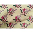 thumbnail image 4 of oneOone Cotton Poplin Fabric Leaves|Bird & Floral Block Print Sewing Fabric BTY 42 Inch Wide, 4 of 4