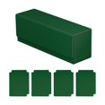 thumbnail image 3 of DYNWAVECA Boîte de Deck de Cartes à Collectionner Conteneur Premium Contient 400 Cartes TCG Carte avec Déflecteur Vert A, 3 of 10
