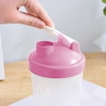 thumbnail image 2 of LPSSTORE 600ml Shaker Bottle Sports Whey Protein Mixing Bottle with Stirring Ball Bot Cup, 2 of 3