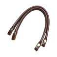 thumbnail image 1 of fastboy 2x Fashionable PU Leather Bag Handles for DIY Crafting Brown 40cm 1Set, 1 of 4
