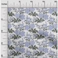 thumbnail image 1 of oneOone Viscose Chiffon Fabric Leaves & Floral Ikat Print Sewing Fabric BTY 42 Inch Wide, 1 of 4
