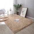 thumbnail image 3 of Washable Fluffy Area Rug Rectangular Anti-Slip Artificial Soft Plush Shag Carpet Home Bedroom Living Room Fluffy Rectangular Anti-Slip Artificial Soft Washable Fluffy Rectangular  Light P, 3 of 8