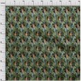 thumbnail image 4 of oneOone Polyester Spandex Dark Green Fabric Tropical Leaf Sewing Craft Projects Fabric Prints By Yard 56 Inch Wide, 4 of 5