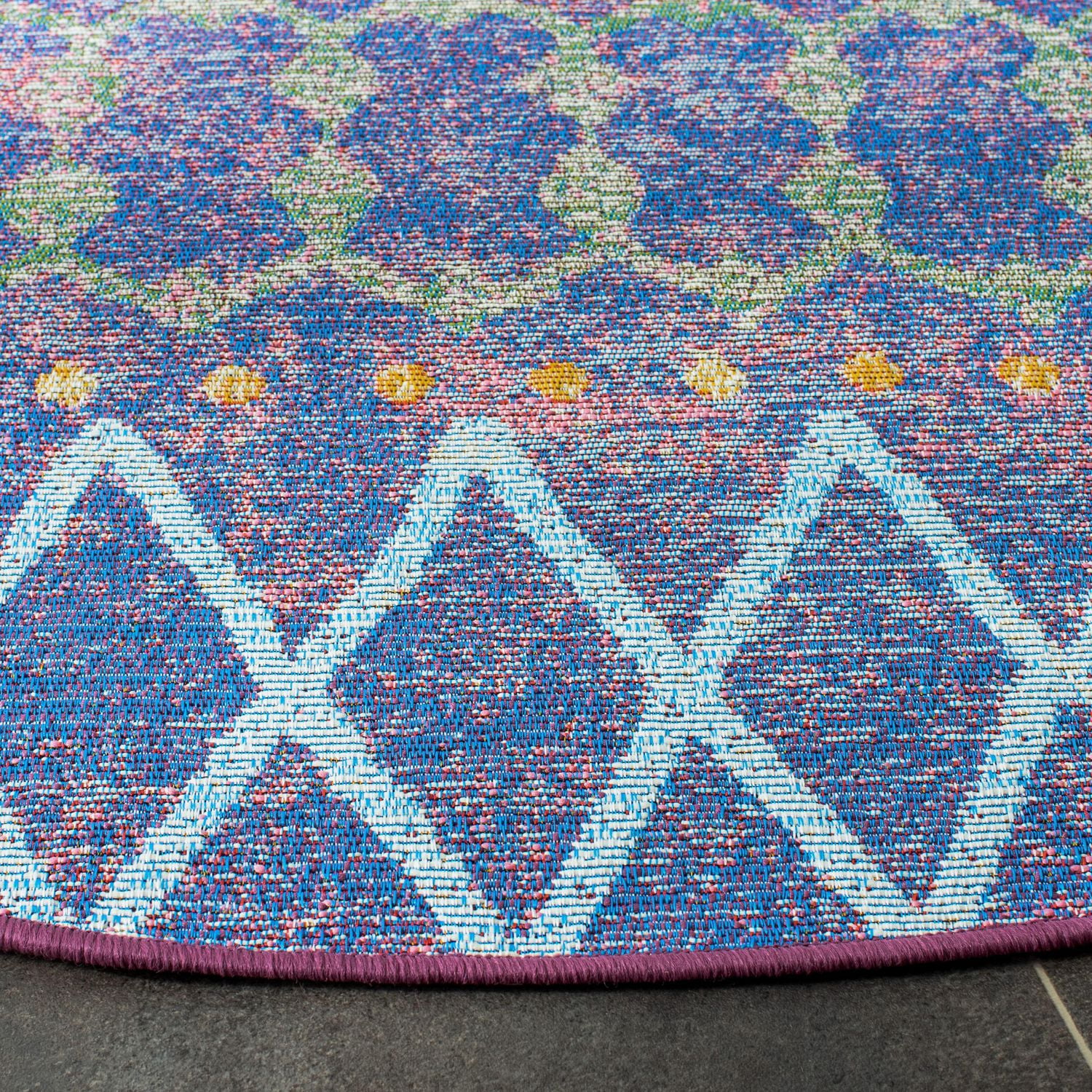 Safavieh Summer Merrill Tapis Géométrique Extérieur